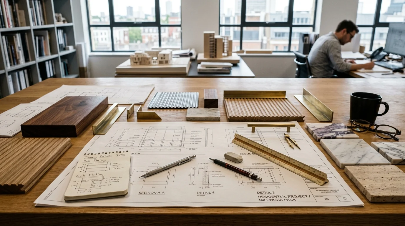 Interior designers sourcing bespoke millwork from Turkey
